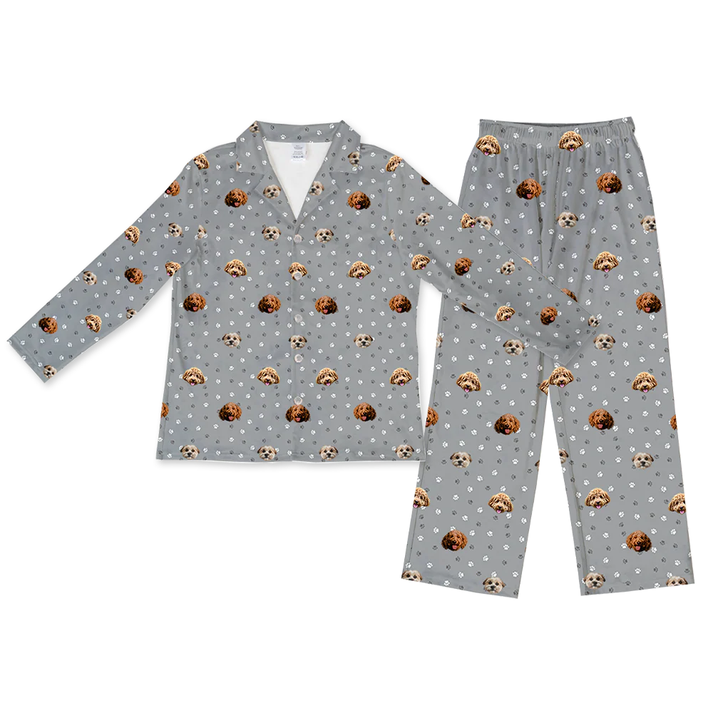 Kids Custom Pet Face Pajamas - Image 5
