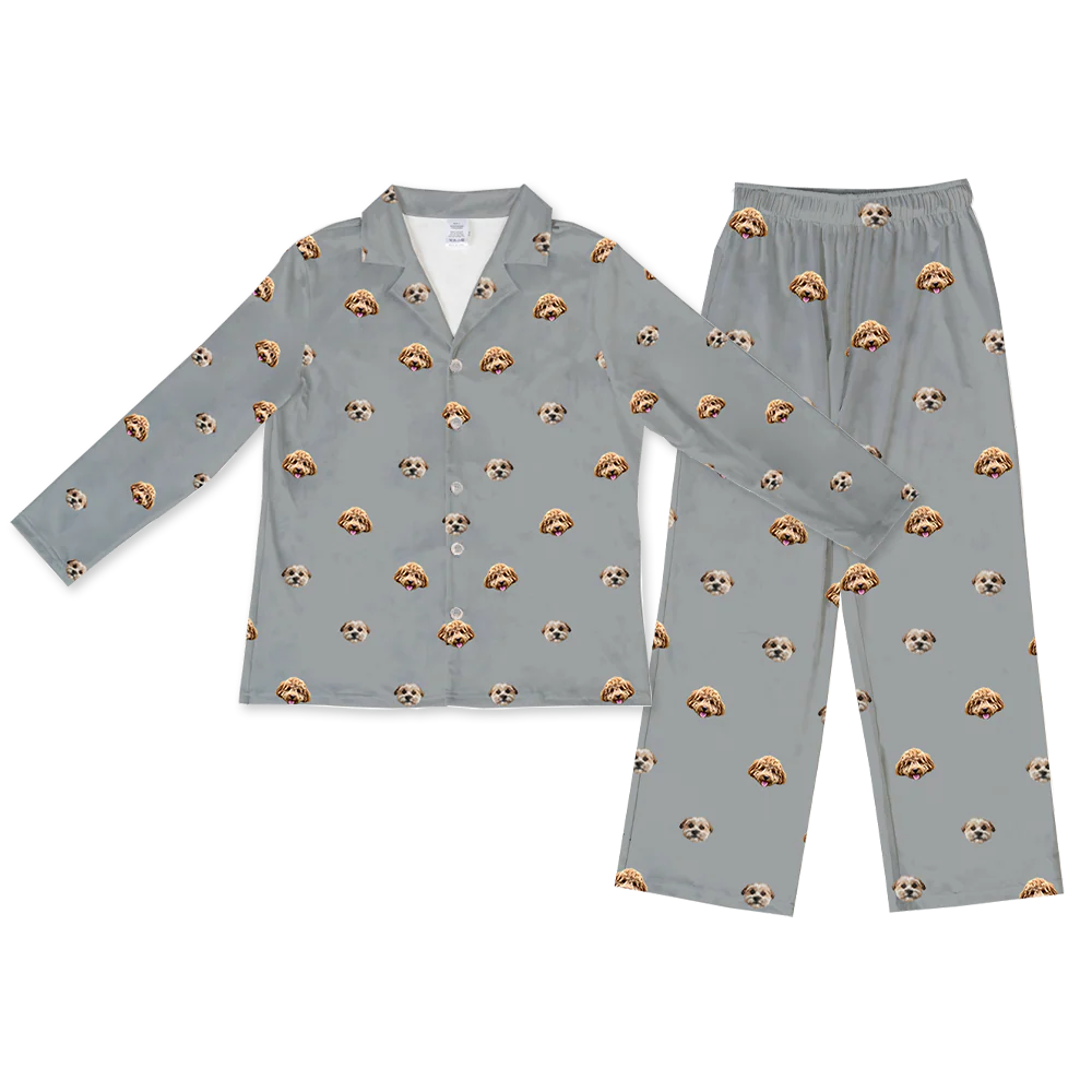 Kids Custom Pet Face Pajamas - Image 53