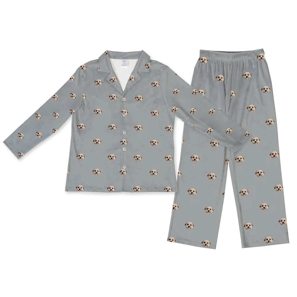 Kids Custom Pet Face Pajamas - Image 54