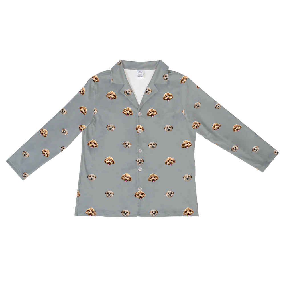 Kids Custom Pet Face Pajamas - Image 55