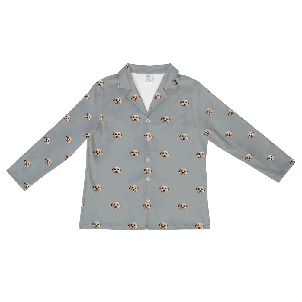 Kids Custom Pet Face Pajamas - Image 56