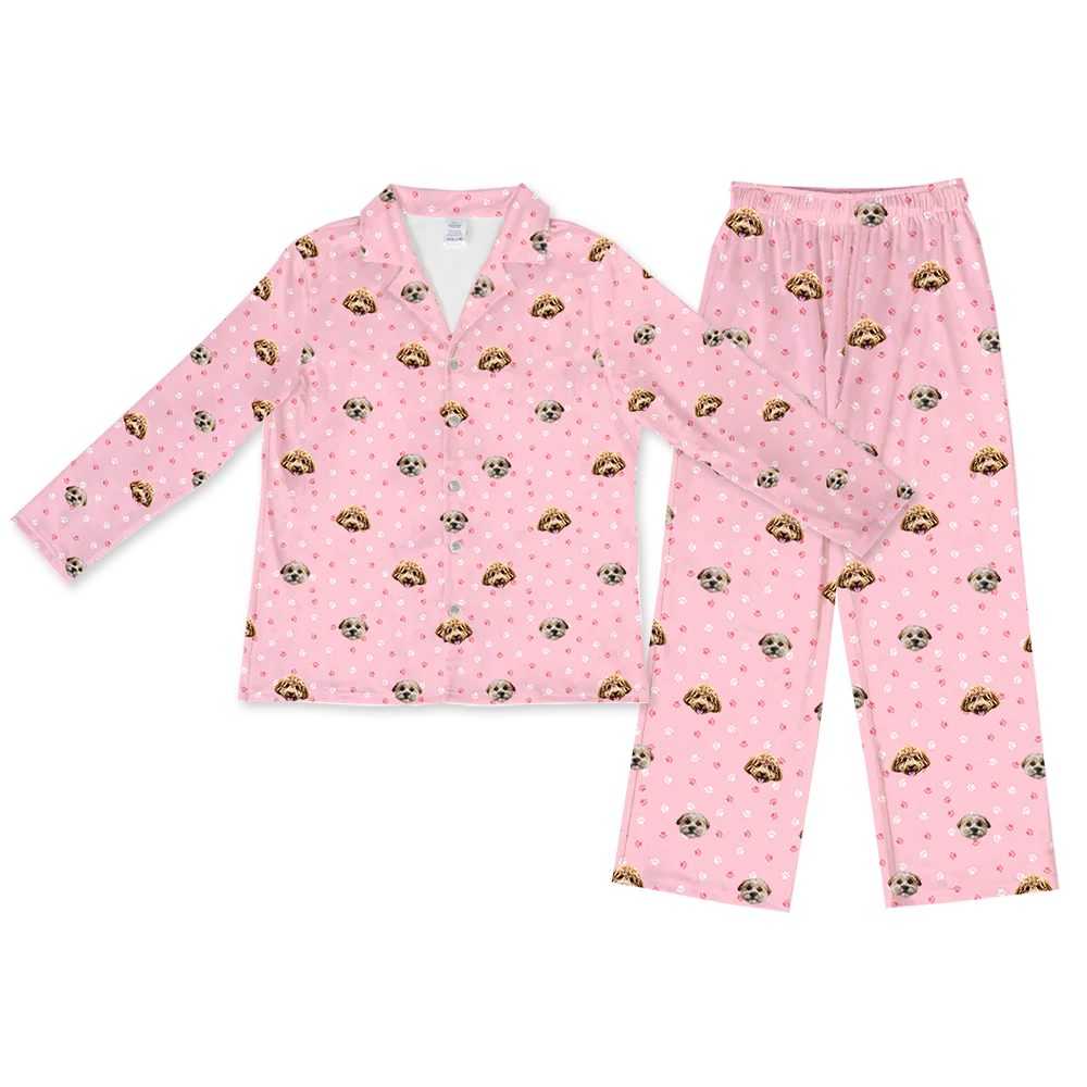 Kids Custom Pet Face Pajamas - Image 65