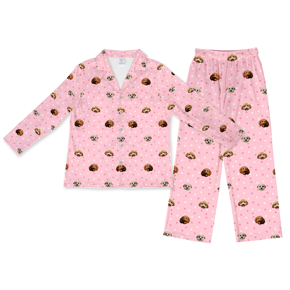 Kids Custom Pet Face Pajamas - Image 66