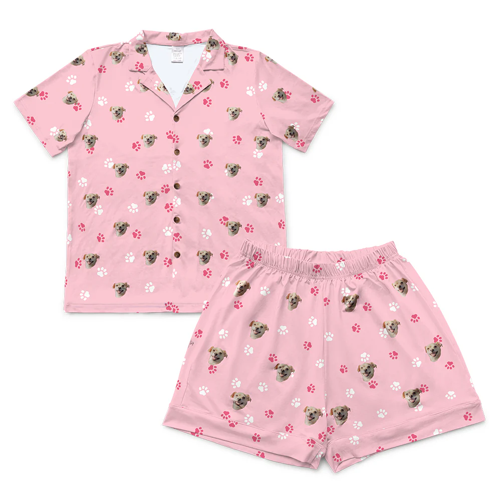 Kids Custom Pet Face Pajamas - Image 74