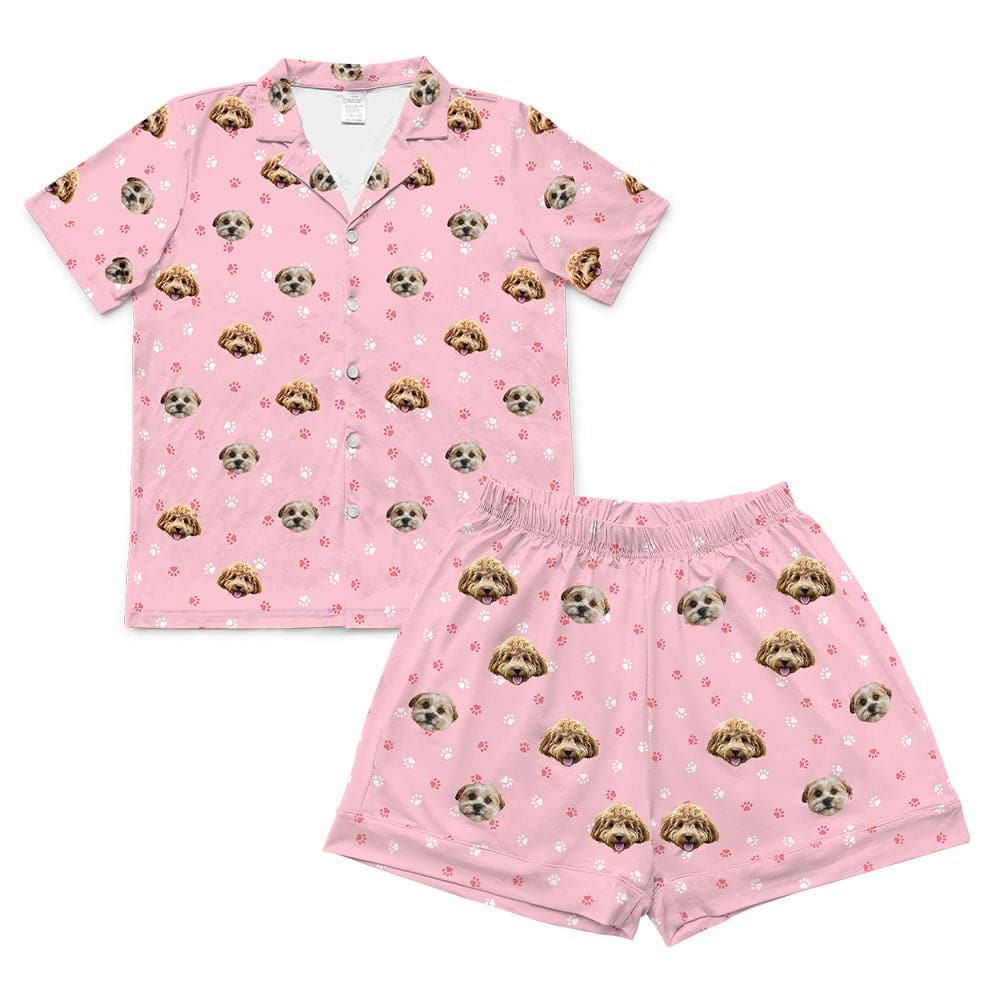 Kids Custom Pet Face Pajamas - Image 75