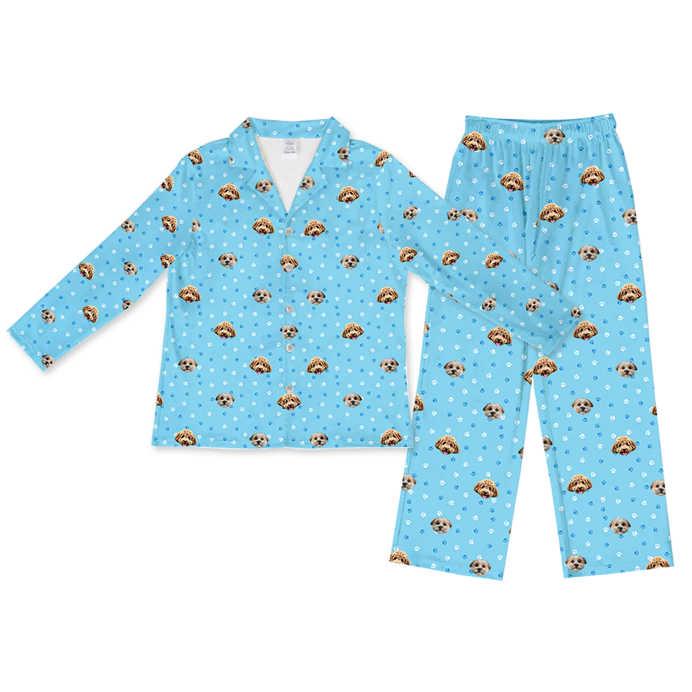 Kids Custom Pet Face Pajamas - Image 84