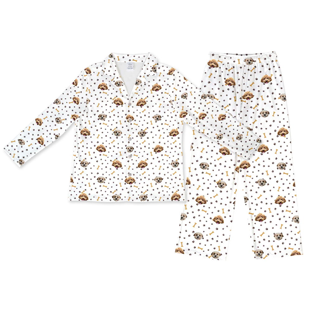 Kids Custom Pet Face Pajamas - Image 99