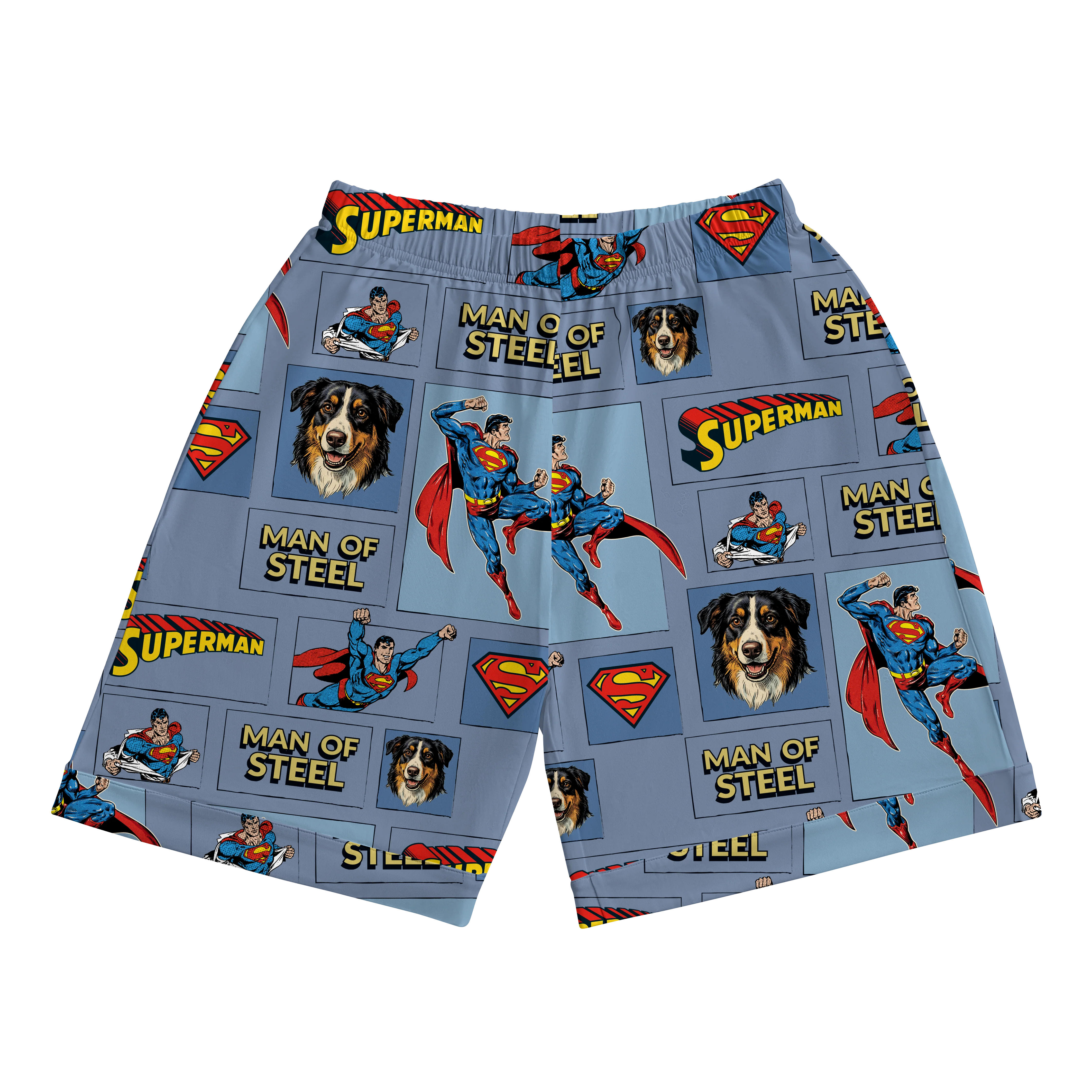 Superman Pajamas with Your Pet's Face - Man Of Steel - Image 5