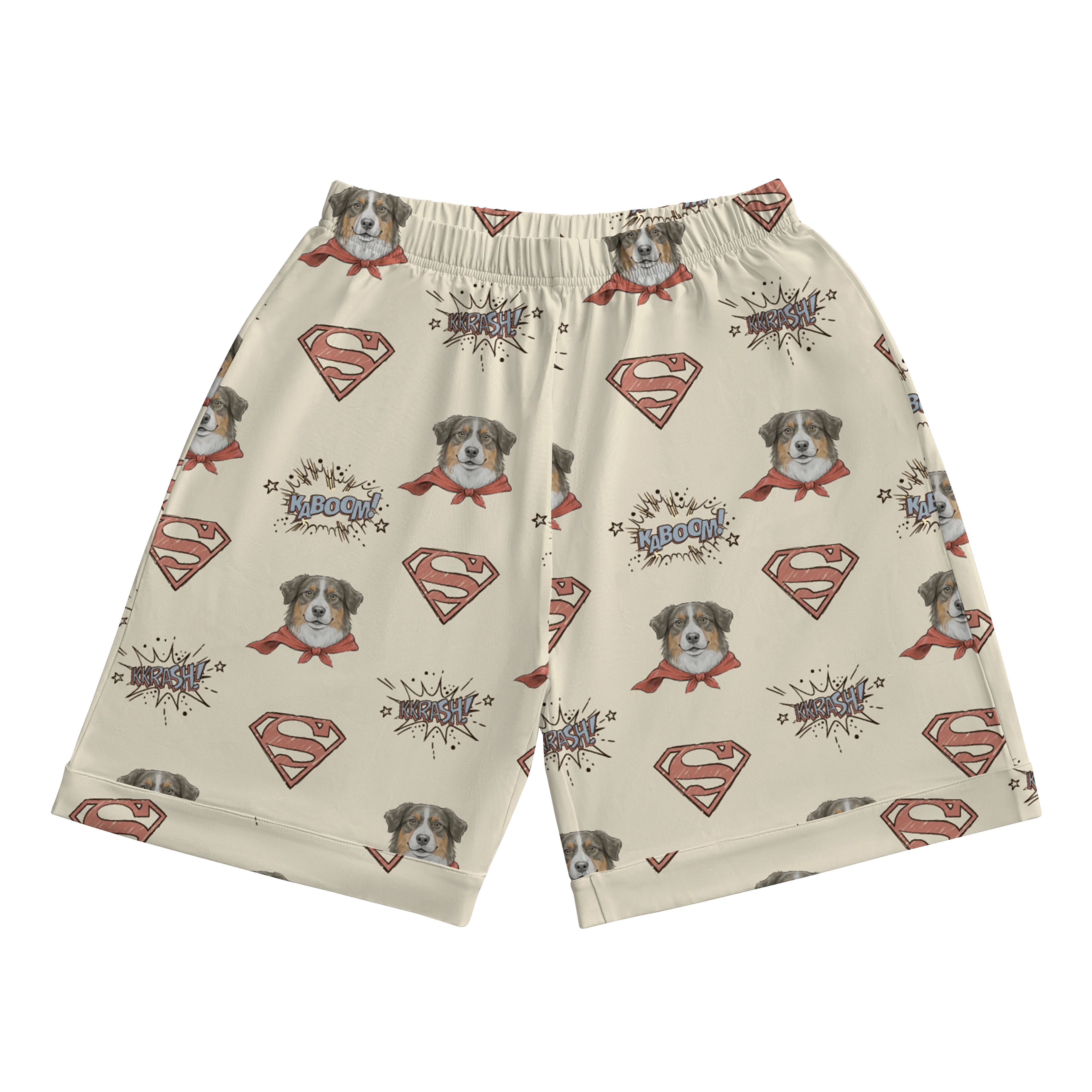 Superman Pajamas with Your Pet's Face - Superman Sketch - Image 6